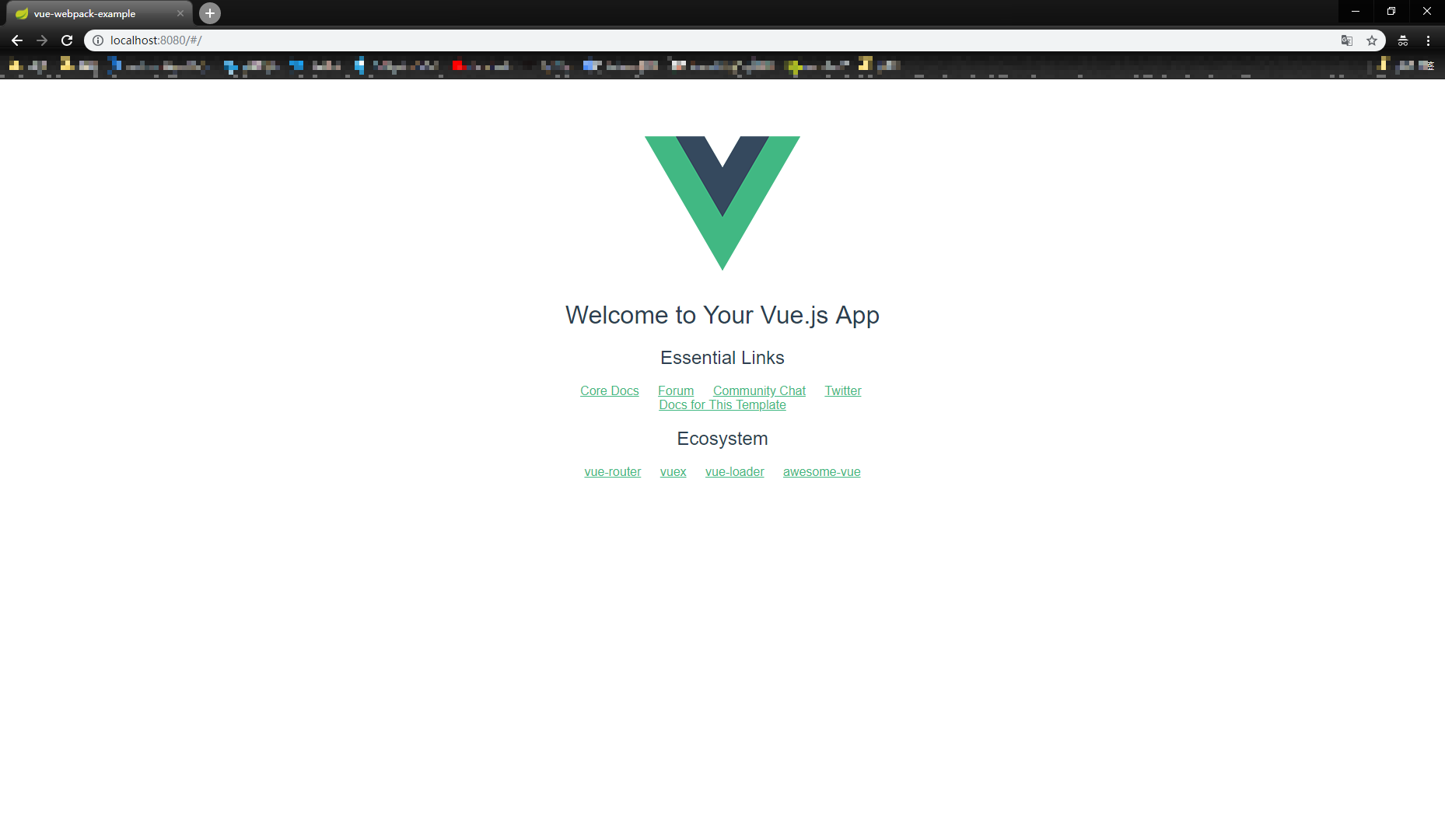 vue 项目模板